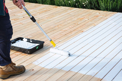 Deck painting